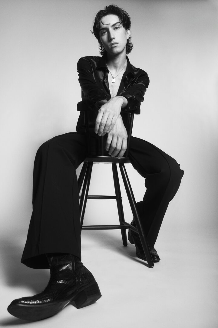 Personal styling by Angelina Coscuna — eveningwear, black and white