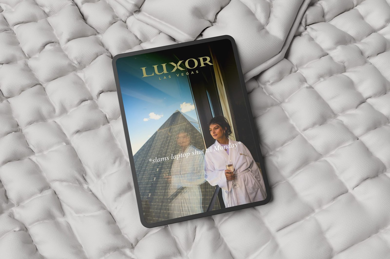 Luxor, commercial wardrobe styling by Angelina Coscuna